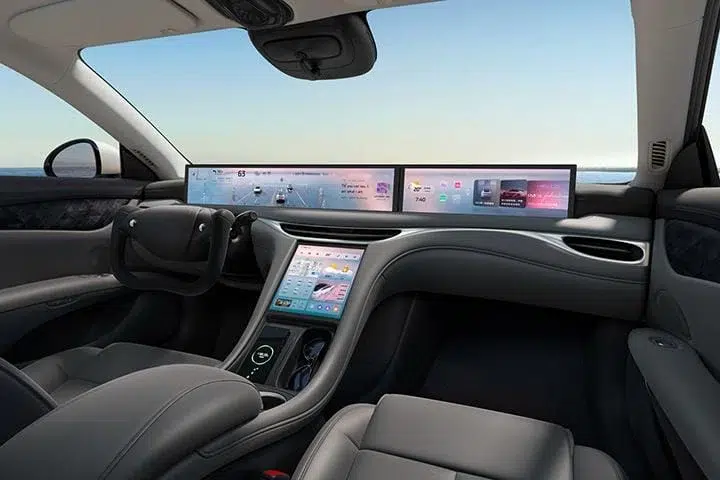 Application 1 Automotive electronic display lcd