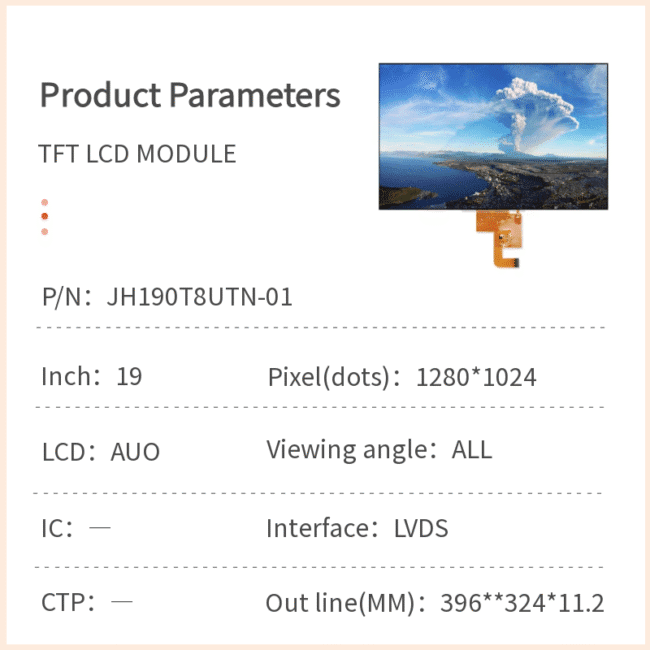 19‑Inch TFT LCD Module
